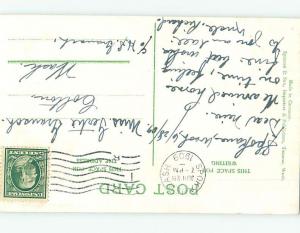 Divided-Back WATER SCENE Spokane Washington WA hk3370