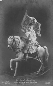 L077 German Royalty Prince Wilhelm of Prussia portrait postcard