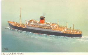 Cunard RMS Parthia Ship Unused 