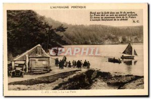 Old Postcard Lake Pavin