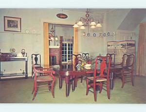 Unused Pre-1980 THOMAS EDISON DINING ROOM Fort Myers Florida FL W3790