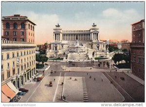 Italy Roma Rome Piazza Venezia e Monumento a Vittorio Emanuele II