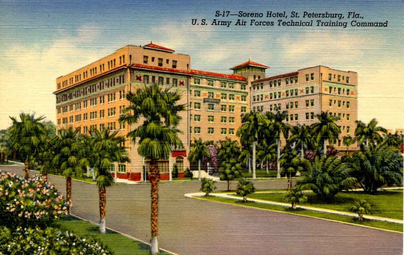 FL - St Petersburg. Soreno Hotel, US Army Air Forces Tech. Training Command