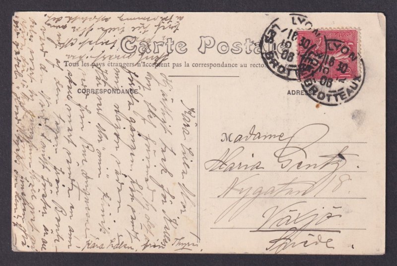 FRANCE, Postcard, Lyon, Private clinic