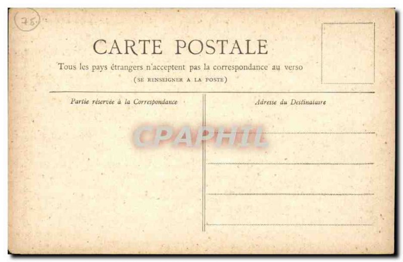 Paris - 4 - Notre Dame - Old Postcard