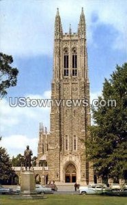 The Chapel at Duke University in Durham, North Carolina