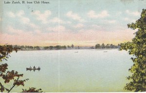 LAKE ZURICH, Illinois, 1900-1910s; View From Club House