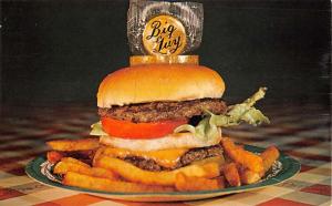 Big Guy Restaurant Pop N Top Sandwich Vintage Postcard K55865