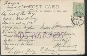 Family History Postcard - Hammond - 31 Lisson Grove, Mutley, Plymouth RF178