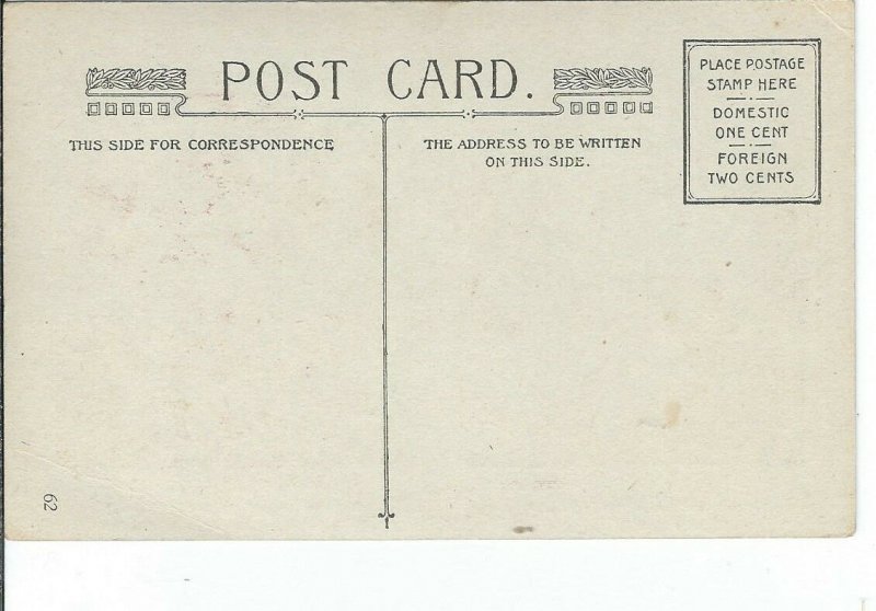 CE-196 IL Chicago John O Winsch Art Institute Union Stock Divided Back Postcard