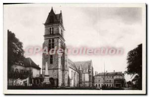 Postcard Old Fountenay Tresigny S and M Church