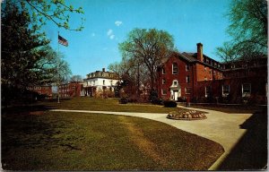 Campus Eastern Nazarene College Wollaston (Quincy) MA c1963 Vintage Postcard S51