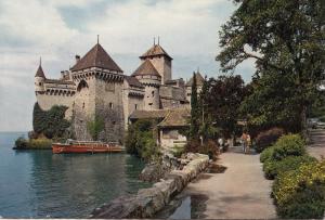 BF24013 chilon montreux le chateau vu du sud switzerland  front/back image