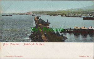 Spain Postcard - Gran Canaria - Puerto De La Luz   RS25582