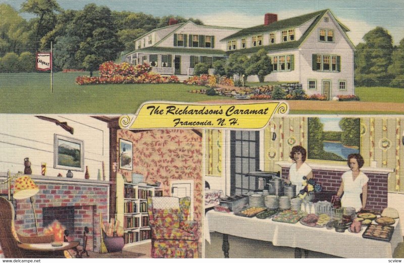 FRANCONIA , New Hampshire , 1930-40s ; The Richardson's Caramat