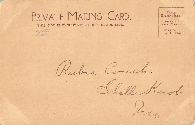 Comic- Jos Hoover & Sons private mailing card postcard AS148