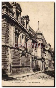 Postcard Besancon Old Courthouse