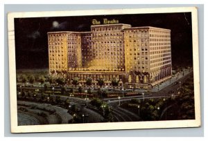 Vintage 1944 Advertising Postcard Drake Hotel Lake Michigan Chicago Illinois