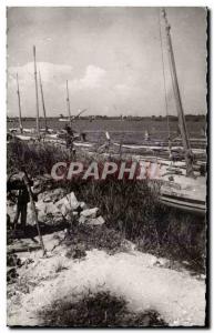 Valras Beach - The Port - Old Postcard