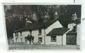 Vintage Rp Postcard The Blue Bird Cafe Bettws y Coed North Wales Real Photo