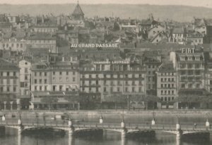 RPPC Geneve - Geneva, Switzerland - Harbor Area - pm 1928