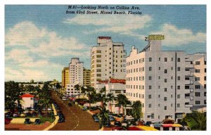 Postcard SHOP SCENE Miami Beach Florida FL AQ6308