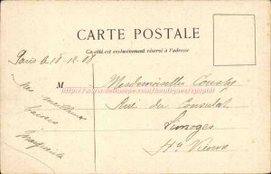 Old Postcard Paris Porte Saint-Martin