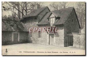 Old Postcard Versailles Hameau Du Petit Trianon Farm