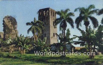 Ruins of the Cathedral Old Panama Panama Unused 