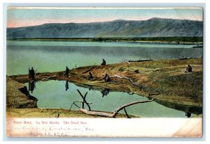 1905 Totes Meer La Mer Morte The Dead Sea Posted Antique Postcard