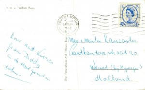 t.m.v Willem Ruys Ship Vintage Postcard 07.47