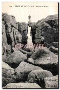 Old Postcard Bourg De Batz Le Pont Du Diable