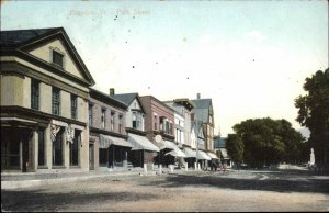 BRANDON VT Park Street Scene c1910 Postcard