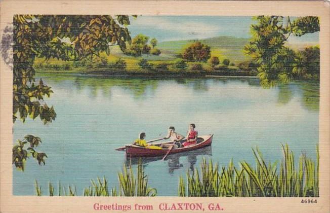 Georgia Greetings From Claxton 1943