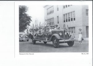 Modern Reproduction of  the Fireman's Parade, Biloxi, Mississippi Postcard