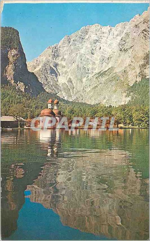 Modern Postcard St. Bartholoma Watzmann Berchtesgaden