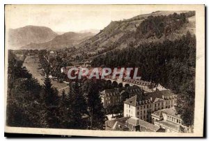 Old Postcard Uriage les Bains Panorama