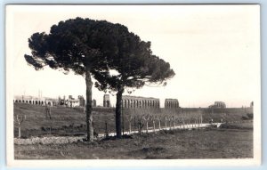 RPPC Sulla via Appia Nuova ROMA Rome ITALY Postcard