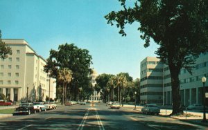 Sacramento CA-California, Looking East on W. Capitol Avenue Vintage Postcard