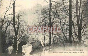 Postcard Old Cantal picturesque Gorges du Pas de la Cere