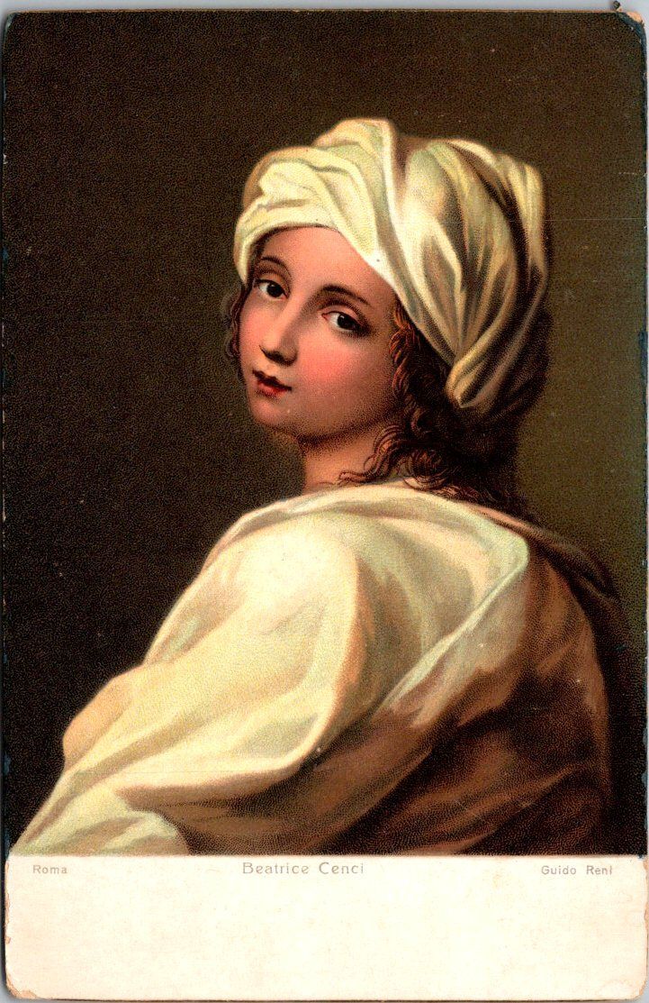 Painting Beatrice Cenci By Guido Reni Roma Rome Italy Topics