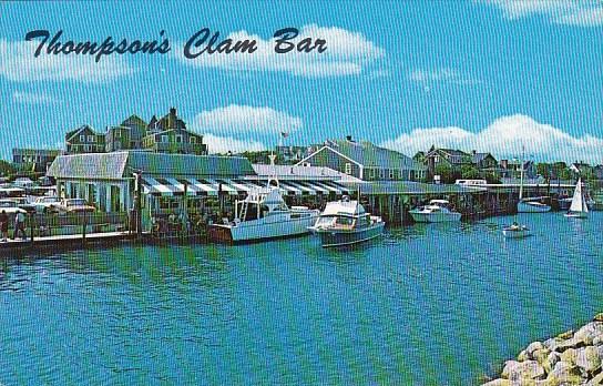 Massachusetts Cape Cod Thompson Brothers Clam Bar