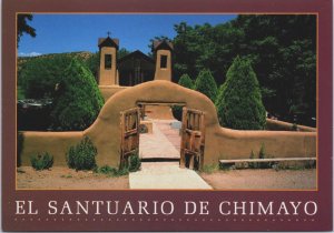 EL Santuario De Chimayo New Mexico Vintage Postcard BS.27