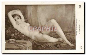 Old Postcard Erotic Museum LUXEMBOURG Lebasque Nude