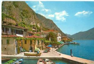 Italy, Lago di Garda, Limone, 1963 used Postcard