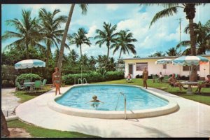 Florida DELRAY BEACH Cote D'Azure Motel 2325 South Ocean Boulevard - Chrome