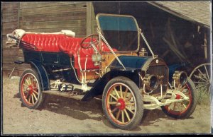 Classic Antique Car Postcard 1909 STODDARD - Dayton 30 Horsepower - Chrome