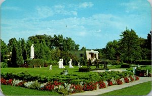 Three Postcards Our Lady of Fatima Shrine at Notre Dame, Indiana~131288