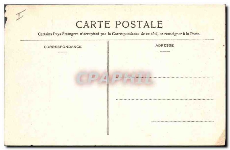 Old Postcard Suspension Bridge The Pertuiset