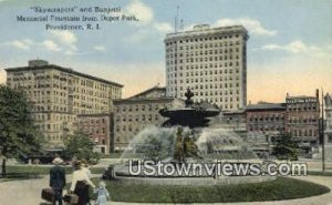 Banjotti Memorial Fountain - Providence, Rhode Island